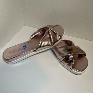 DKNY Jezebel Slide Sandal Women’s Size 8.5 Pink Sandals-New-